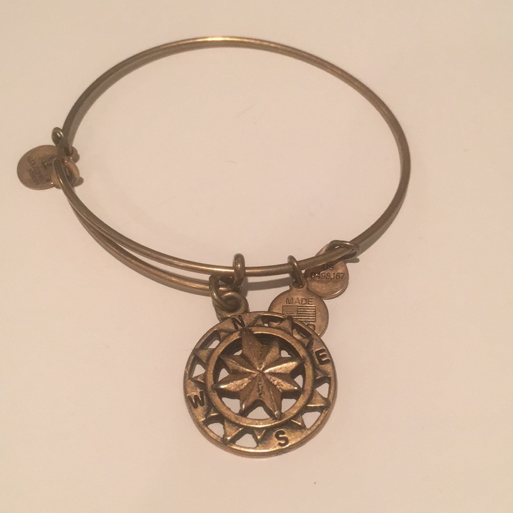 Alex and Ani compass bracelet